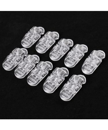 10x Pacifier Clips Set - Durable Pacifier Chains & Stroller Clips for Secure Baby Soothing - Buy Online on SooperMarket.com