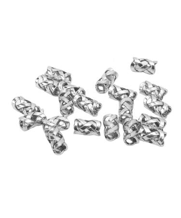 20pcs Vintage Hair Beads Accessories - Smooth Surface Beard Beads for Women | Free Styling & Wide Use - Buy Online on SooperMarket.com