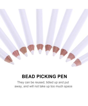 Uonlytech 30th White Pencil - Rhinestone Pickup Tool Mini Wax Dotting Pin & Jewelry Picker - Buy Online on SooperMarket.com