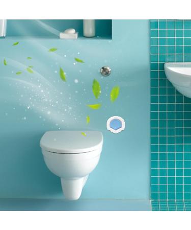 Heavy Duty Bathroom Odor Remover & Air Freshener | Durable Odor Eliminator for Kitchen Living Room & Bathroom - Blue - Buy Online on SooperMarket.com