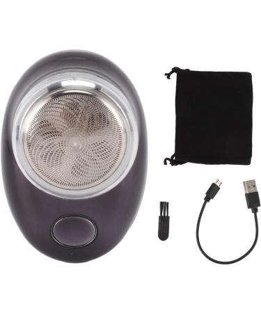 Beard Trimmer for Men Stainless Steel Electric Cordless USB Rechargeable Beard Hair Trimmer Electric Beard Clipper Fine Trimming Portable Beard Trimmer for Travel Use Electroplated Black - Buy Online on SooperMarket.com