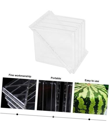 OSALADI Fruit Pumpkin Tools Watermelon Forming Molds Gardening Supplies Vegetable Stereotypes Moss 15x15cm Transparent - Buy Online on SooperMarket.com