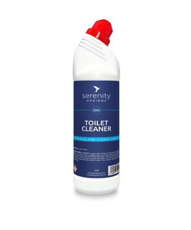Toilet Gel - Bleach Free Descaler and Cleaner 1 Litre 1 l (Pack of 1)
