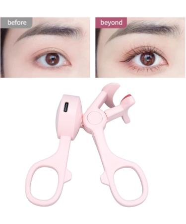 Electric Heated Eyelash Curler 3 Heat Modes Fast Curling Heated Lash Curler for Travel Type C Charging Rechargeable - Buy Online on SooperMarket.com