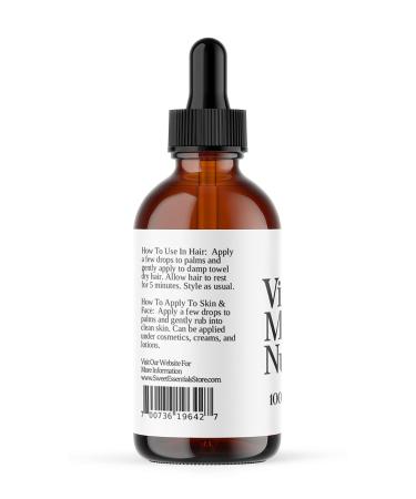 Organic Unrefined Macadamia Nut Oil - 4oz Glass Bottle | 100% Pure Food Grade | Imported From Italy | Natural Moisturizer for Dry Skin Eczema Psoriasis & Dermatitis - Buy Online on SooperMarket.com