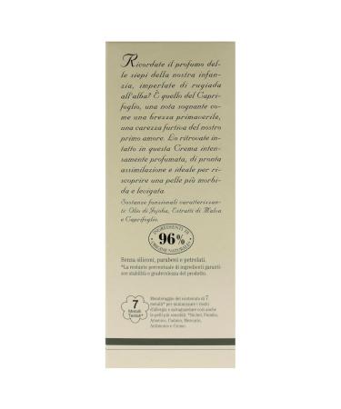 LErbolario Honeysuckle Perfumed Body Cream 5.7 oz - Floral Citrus Body Lotion with Jojoba Oil - Moisturizing & Cruelty-Free - International Shipping Available - Buy Online on SooperMarket.com