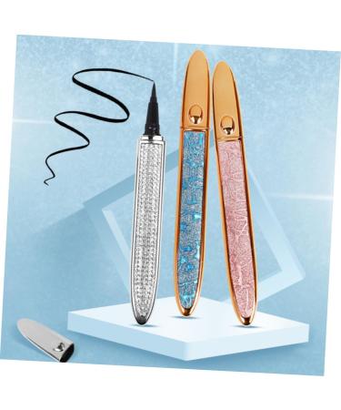 Gogogmee 2pcs Diamond Eyeliner Elf Eyeliner Liquid Eye Liner Makeup Accessories Retouching Pen Eyes 1 count (Pack of 1) Assorted Color - Buy Online on SooperMarket.com