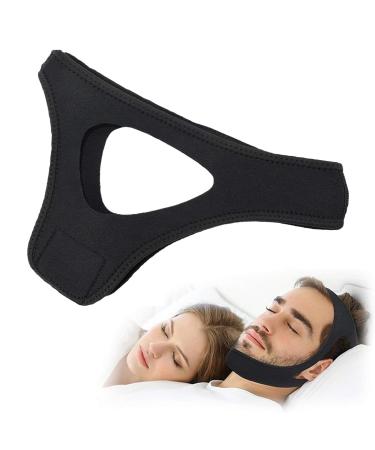 Airflow Jaw Strap Veralabs Veralabs Airflow Jaw Strap Air Flow Jaw Strap Adjustable Breathable Chin Strap Anti Snoring Chin Strap for Men and Women Sleeping