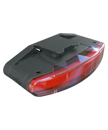 SKS Germany Infinity Universal Rearlight rear lights for the luggage rack Infinity Universal (universally mountable LED technology light duration up to 5 hours StVZO approval) black