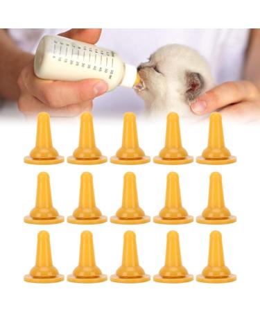 15pcs Cikonielf Pet Bottle Nipples - Replacement for Puppies Kittens & Small Animals - Ideal Milk Feeding Bottles - Buy Online on SooperMarket.com
