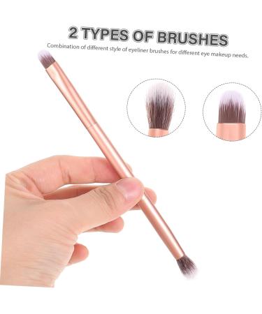 WOONEKY 24pcs Makeup Brush Eye Shadow Brush Kit Para Pesta as Eyeliner Brush Golden Artificial Fiber - Buy Online on SooperMarket.com