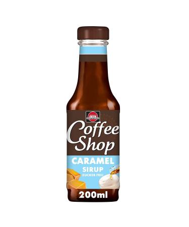 Schwartau Coffee Shop Caramel without sugar coffee syrup to refine coffee specialties 200ml caramel sugar-free