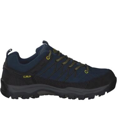 CMP Rigel Boys Trekking & Hiking Shoes - 38 EU - Blue Ink & Yellow - Best for Outdoor Adventures - Buy Online on SooperMarket.com