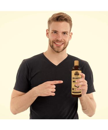 OKAY for MEN Castor Oil Beard and Hair Shampoo Wash 16oz - Nourish Strengthen & Hydrate Your Hair and Beard - International Shipping Available - Buy Online on SooperMarket.com