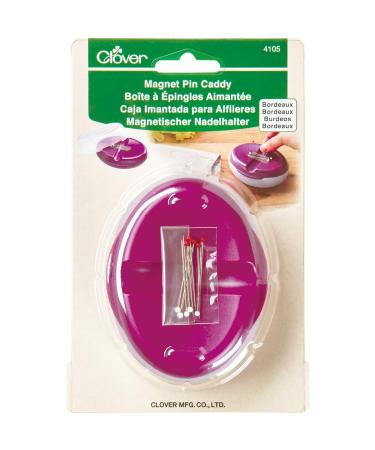 CLOVER Magnet Pin Caddy  Bordeaux  4 Height x 31 Length x 1.4 Width