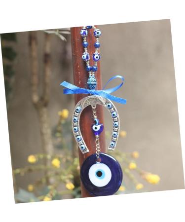 ORFOFE 1pc Blue Eyes Pendant Car Christmas Decorations Car Key Ring Turkish Evil Eye Pendant Household - Buy Online on SooperMarket.com