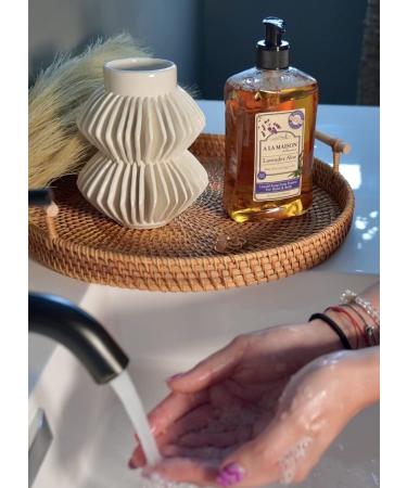 A La Maison Lavender Aloe Liquid Hand Soap - 16.9 fl oz (2 Pack) | Moisturizing Natural Hand Wash - Triple French Milled | Gentle to Hands - Buy Online on SooperMarket.com