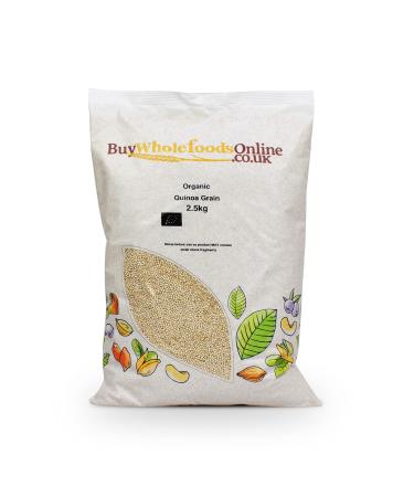 Organic Quinoa Grain 2.5kg (BWFO) Popular Protein Rich Grain Great for a Healthy Lifestyle