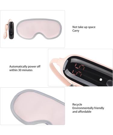 Buy Heated Eye Massage Device | USB Foldable Compress for Dry Eyes & Dark Circles - Eye Care Treatment - Buy Online on SooperMarket.com