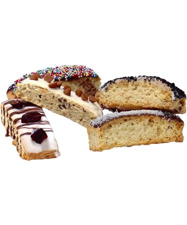 Hazel & Creme Biscotti Gift Baskets - Extra Large Gourmet Gift Box for Mother's Day, Birthday, Holiday, Sympathy - Perfect for Him or Her and Corporate Gifting - Buy Online on SooperMarket.com