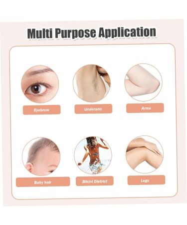 Buy Rechargeable Electric Eyebrow Trimmer - Double Blade Facial Hair Remover Set for Women - Buy Online on SooperMarket.com
