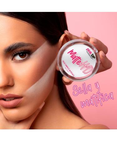 Matte HD Compact Powder - Mattifying Setting Powder for Combination Skin | Face Makeup | Controls Shine | Model PKHD - Buy Online on SooperMarket.com