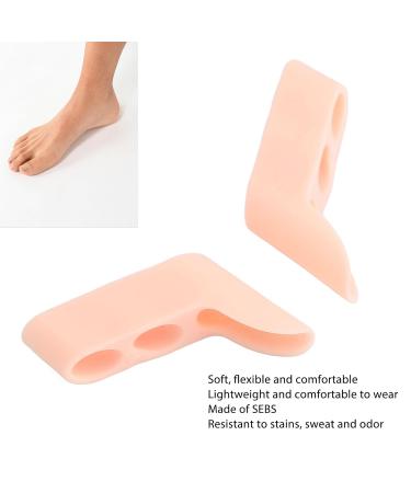Jauarta 8 Pairs Toe Spreader for Bunion Relief - Flexible Sweat Resistant Toe Straightener (Light Skin Color) - Buy Online on SooperMarket.com