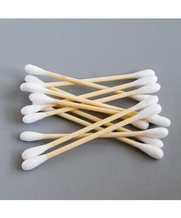 Nuobesty 500 Pcs Cotton Swabs - Double-Headed Hygienic Swabs for Ear Eyeshadow and Wound Care | International Shipping - Buy Online on SooperMarket.com