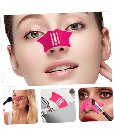 Angoily Eyeliner Eyeshadow Reusable Eyeliner Tool Silicone Eyeliner Stencils Eye Protection Nose - Buy Online on SooperMarket.com