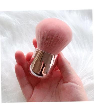 Makeup Powder Brushes Makeup Powder Brushes Foundation Set Face Professional Head Large Mineral Rose Gold 2PCS - Buy Online on SooperMarket.com