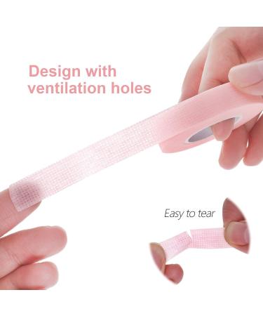 10 Rolls Lash Tape Adhesive Lash Extension Tape Breathable & Micropore Tape Lash Extensions Supplies 9M Each Roll (Pink) - Buy Online on SooperMarket.com