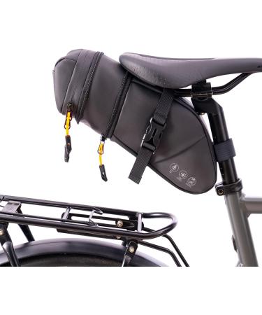 Cckole Waterproof Bicycle Saddlebag | Expandable 1.5-2L Bike Rear Bag with Reflective Features - Buy Online on SooperMarket.com
