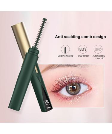 Buy Rechargeable Electric Heated Lash Curler | LCD Display Eyelash Makeup Tool for Perfect Curls - Buy Online on SooperMarket.com