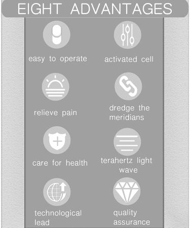 Terahertz Physiotherapy Device Terahertz Health Care Device with Remote Control Rotating Stand Dredge The Meridians Helps The Body Repair Itself and Relieves Body Pain for Home Spa Salon - Buy Online on SooperMarket.com
