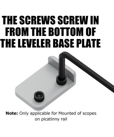 Scope Leveler Combo for Precise Scope Alignment in One-Piece Mounts or Varying Height Rings - Buy Online on SooperMarket.com