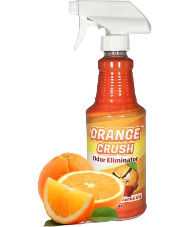 X-O Orange Crush Odor Eliminator | Natural Citrus Essential Oils for Carpet Floors & Furniture | 16oz | Pet Odor Neutralizer - Buy Online on SooperMarket.com