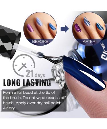 DR.MODE No Wipe Top Coat Gel Nail Polish - 0.5 Oz - High Gloss Shine - Long Lasting - UVLED Light Required - DIY & Salon - Buy Online on SooperMarket.com