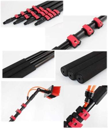 4-12M Water Fed Pole Kit Photovoltaic Panel Cleaning Equipment Carbon Alloy Material Water Fed Telescopic Brush for Window Cleaning Trucks Cleaning System & Washing Tool 55cm Brush Head 5M/17FT - Buy Online on SooperMarket.com