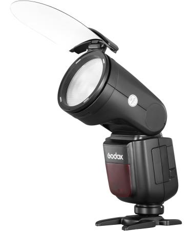 Godox AK-R12 Bounce Card for Godox V1 Flash Series - Compatible with V1-S, V1-C, V-1N - For Use with Godox H200R Round Flash Head, AD200 Pro, AD200 - Buy Online on SooperMarket.com