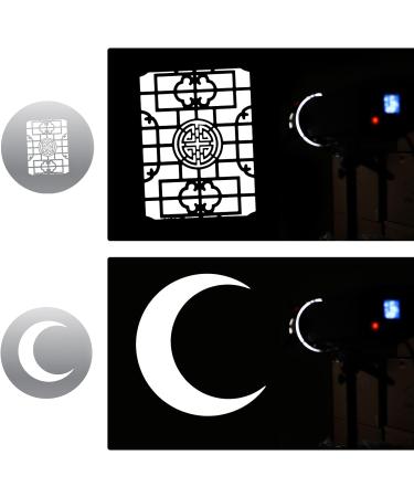 Soonpho 12-Pack Round GOBO Kit - Metal Plates with Various Patterns for Godox SA/VSA Spotlight and Soonpho OT1 Pro II III Optical Snoot - Buy Online on SooperMarket.com