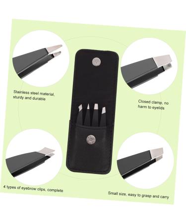 Healeved 28 STK Mini Eyebrow Clip Tweezers - Stainless Steel Nail Accessories for Perfect Brows | Salon Quality Makeup Clips - Buy Online on SooperMarket.com