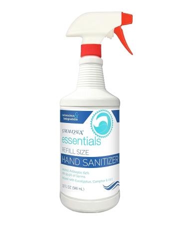 Stream2Sea 32 oz Vitamin E Infused Hand Sanitizer Refill - Reef Safe, Paraben Free & Biodegradable - Buy Online on SooperMarket.com