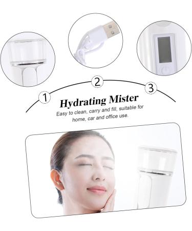 Baluue 1pc Spray Hydrating Apparatus Handheld Humidifiers Facial Mizer Face Humidifier Portable Abs - Buy Online on SooperMarket.com