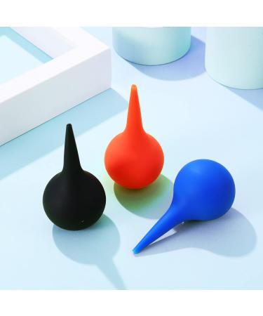 Beavorty Light Bulbs Ear Syringe 6pcs - Soft Rubber Squeeze Bulb for Ear Washing and Wax Suction - 60ML Laboratory Tool - Buy Online on SooperMarket.com