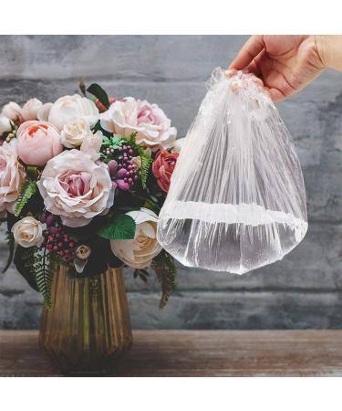 Buy Disposable Waterproof Shower Hoods - 100 Transparent Plastic Hair Protection Caps for Salon Spa & Travel - Buy Online on SooperMarket.com
