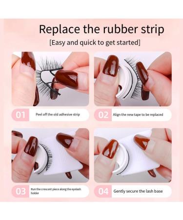 BOKIOESDE Cross Simulated Eyelashes Adapting False And False Easily Removed Multiple Styles Natural Double Repeatedly Non Two pair W12 - Buy Online on SooperMarket.com