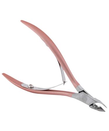 Nail Tweezer Cutter Nipper Clipper Remover Manicure Art Grooming Tool Beauty Nail Pliers Pink