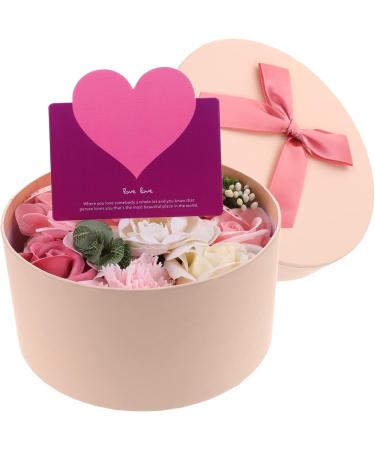 FRCOLOR 4 Boxes Preserved Flower Decoration Soap Flower Mother Fragrance 16.2X16.2X8.2CMx4pcs Pink1x4pcs - Buy Online on SooperMarket.com