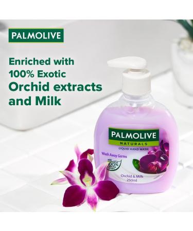 Palmolive Natural Liquid Hand Wash Black Orchid & milk 250ml - Buy Online on SooperMarket.com