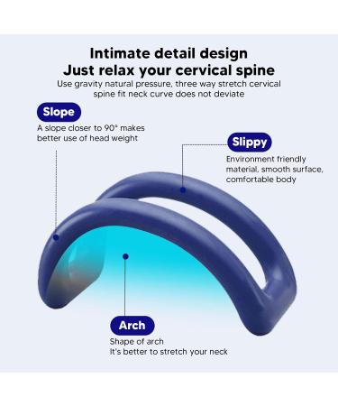 Reverse Arch Cervical Traction Cushion - Premium Support & Comfort | Mrisata - Buy Online on SooperMarket.com